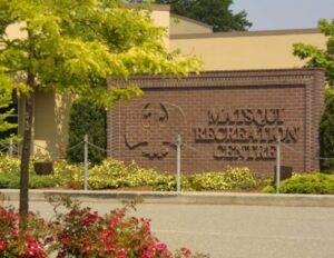 Matsqui Recreation Centre sign